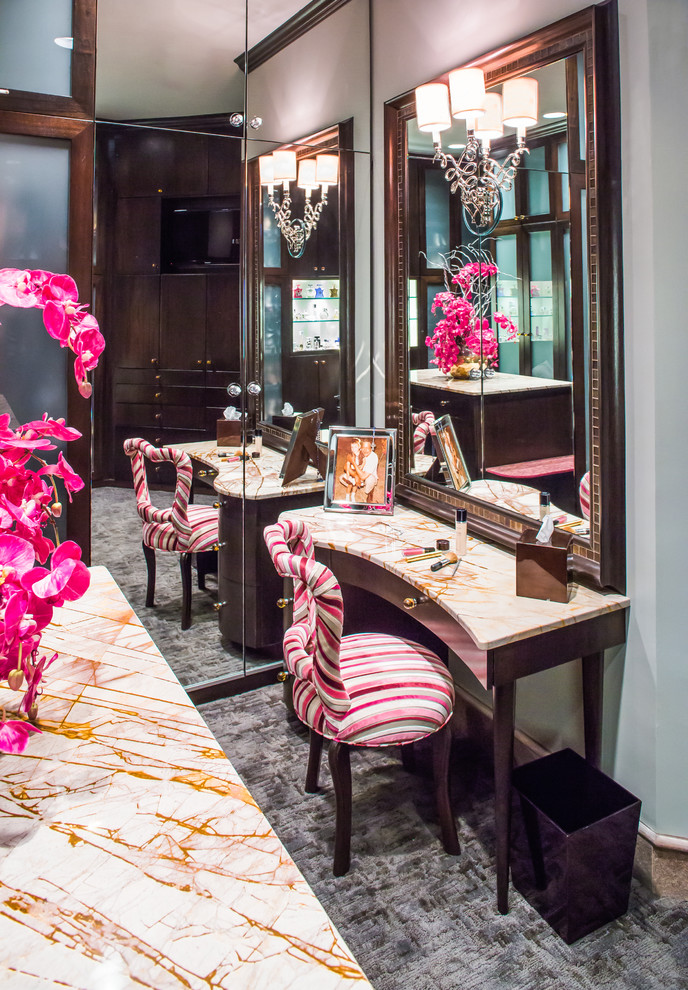 Soothing Master Suite Wardrobe Houston by Brenda K Denny Houzz UK