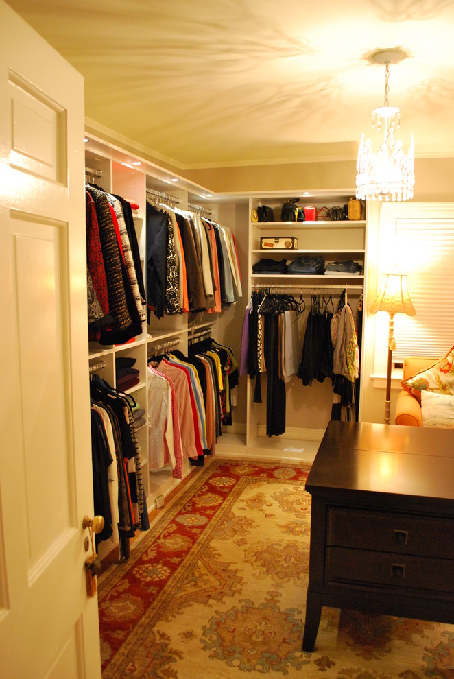 Inspiration for a timeless closet remodel in Boston