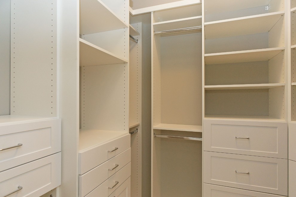 Inspiration for a craftsman closet remodel in Raleigh