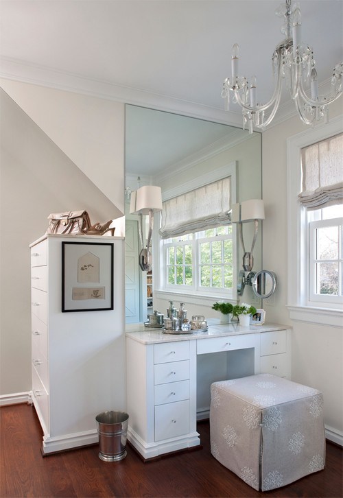 Closet Makeup Vanity