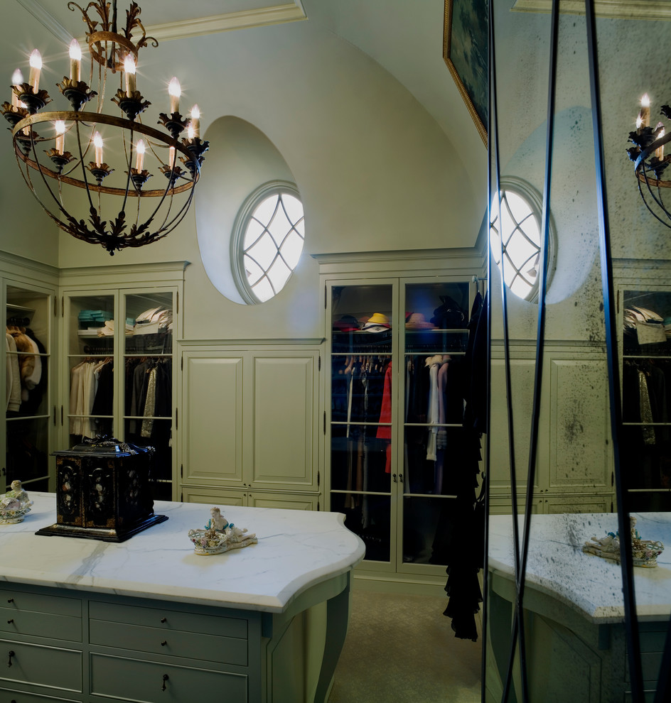 Inspiration for a timeless closet remodel in Charlotte
