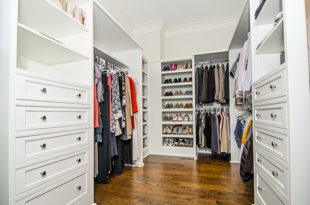 Transitional Master Closet, Milton, GA - Transitional ...