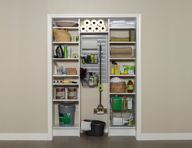 Utility Closet Contemporary Wardrobe Phoenix by Arizona