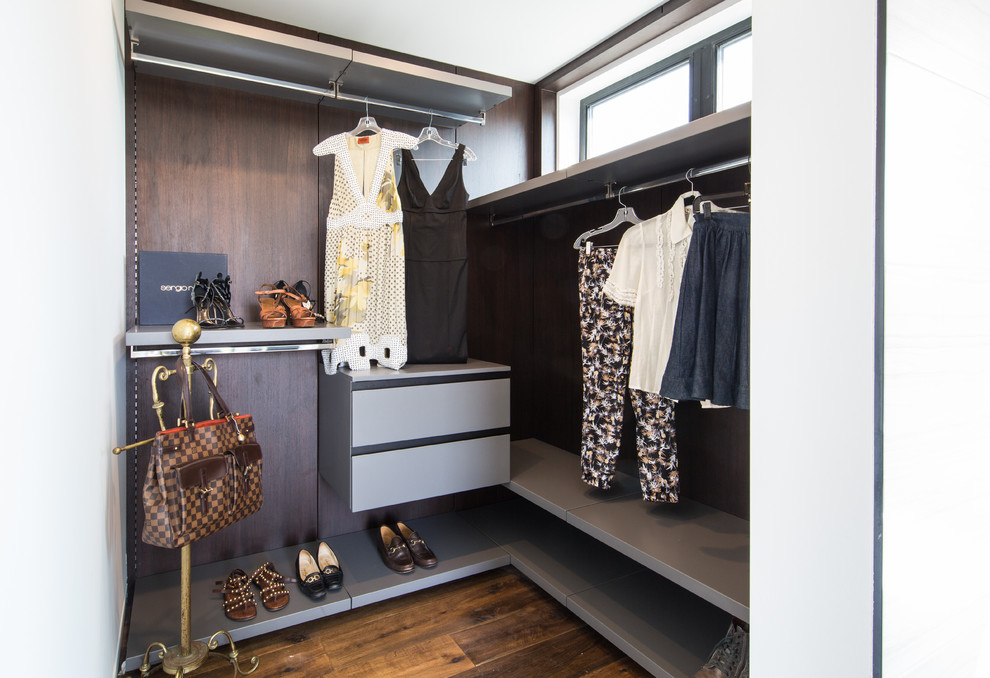 Venice Beach House Contemporary Closet Los Angeles by JENNIFER