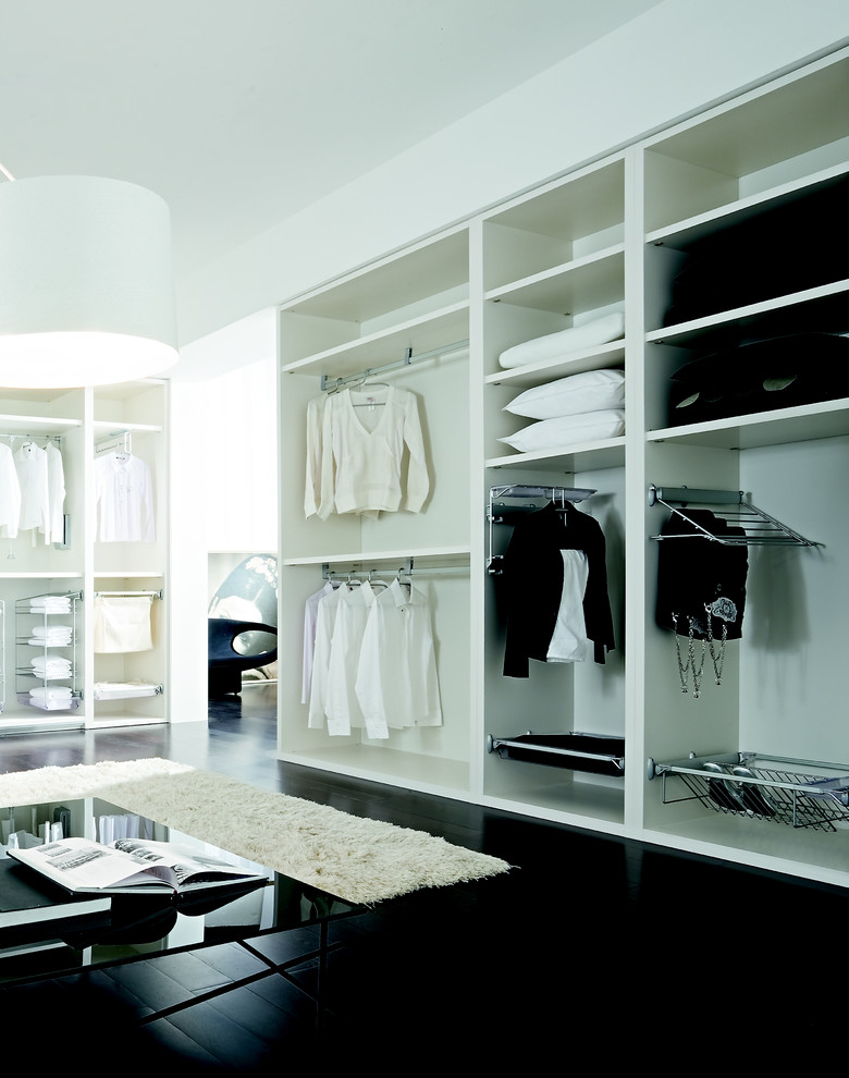 Example of a trendy closet design