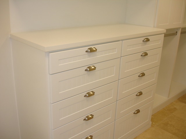 Waikiki Penthouse Master Closet Arctic White Classique Armoire Et 