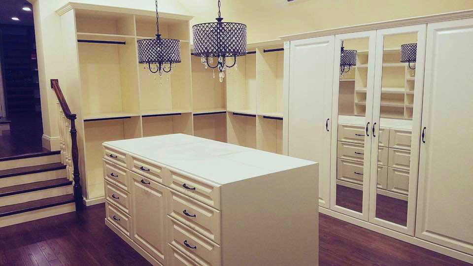 Walkin Closet Attic Crawl Space Transitional Closet New York