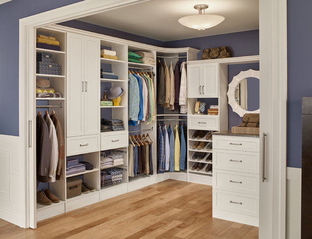 Walk-In Closet - Contemporary - Wardrobe - Orlando - by ClosetMaid ...