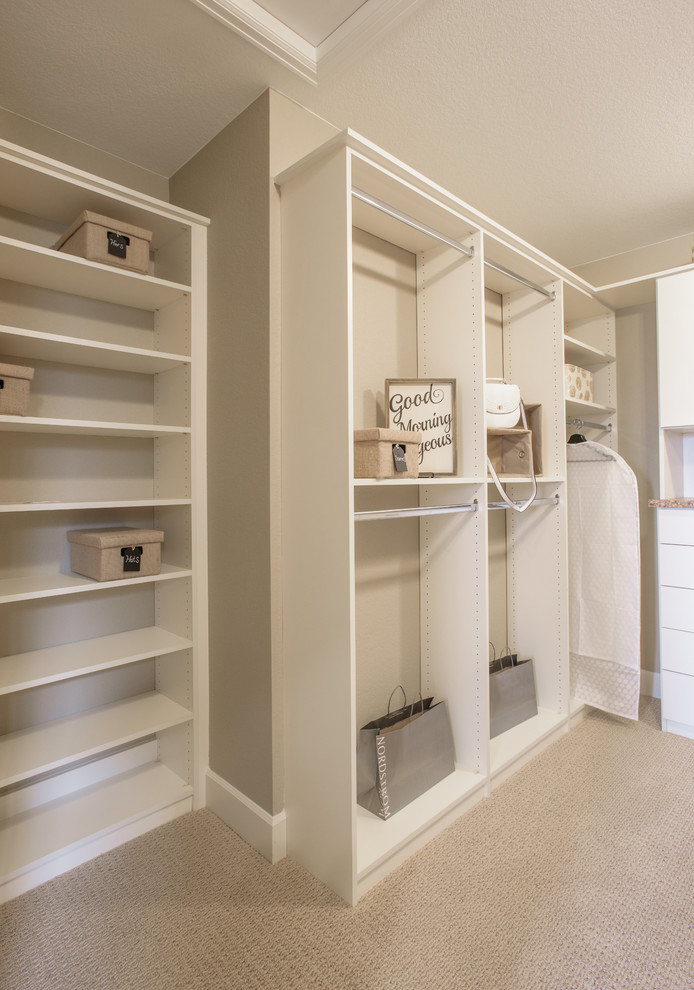 Walk-in Closet Off Of Bathroom - Transitional - Closet - Denver - by ...