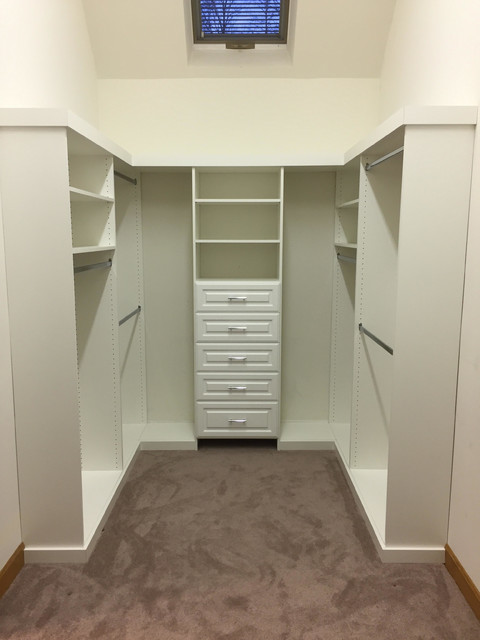 Walk-In Closet Organizer - Traditional - Wardrobe - New York - by ...