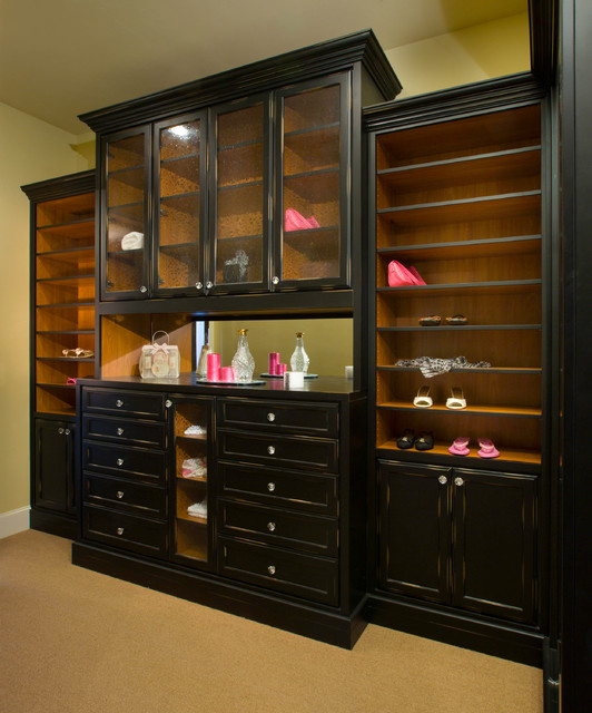 WalkIn Closet Organizers トランジショナル クローゼット ロサンゼルス Closet Factory