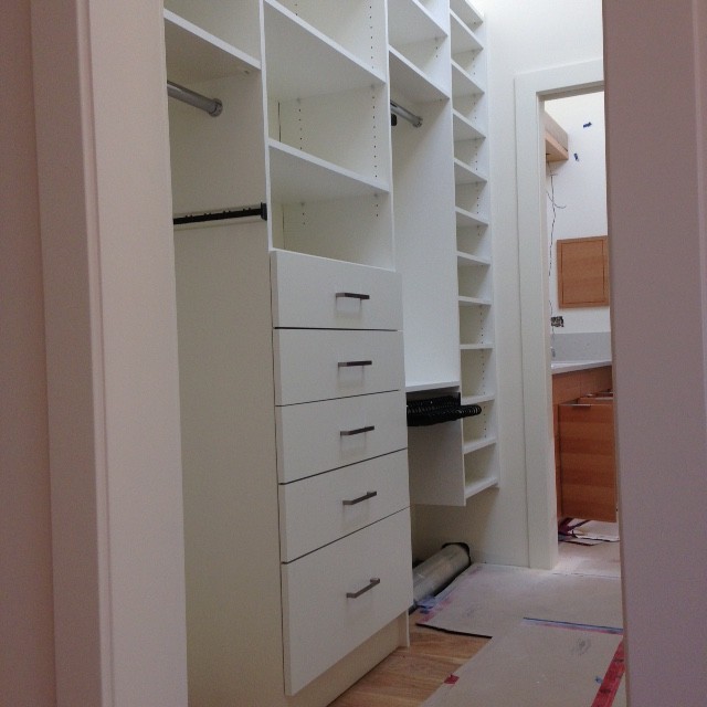 Walk In Closet Modern Wardrobe Vancouver by STORX North & West