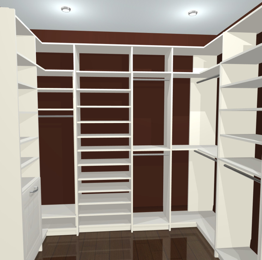 Walkin Closet ( Westfield,NJ ) Traditional Wardrobe New York