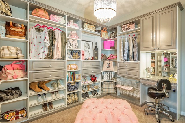 Walk In Closets Transitional Wardrobe New York By Matthew Donovan Innovative Closets 6122