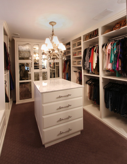 Walk-In Closets - Traditional - Wardrobe - St Louis - by NewSpace ...