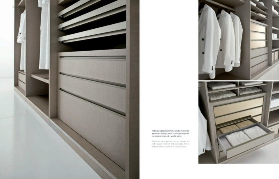 Inspiration for a modern closet remodel in Los Angeles