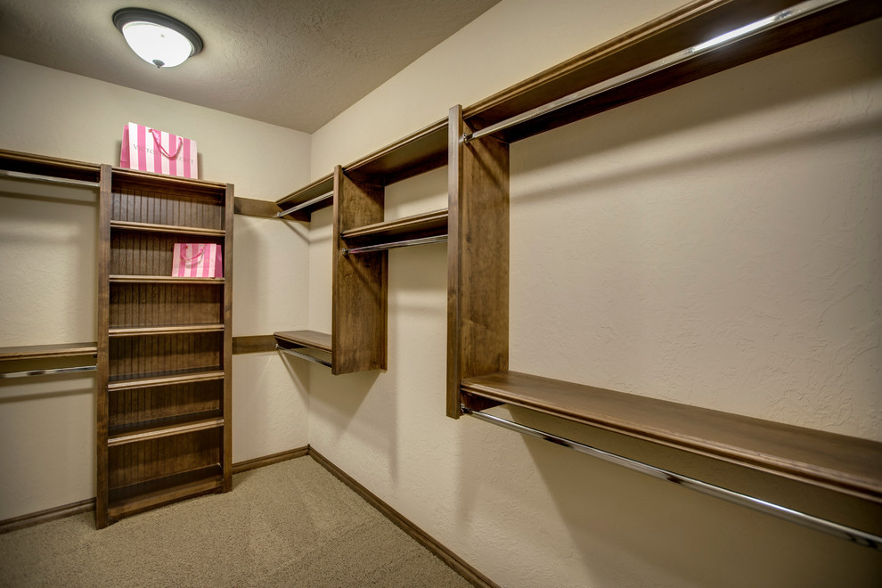 Example of a classic closet design in Oklahoma City