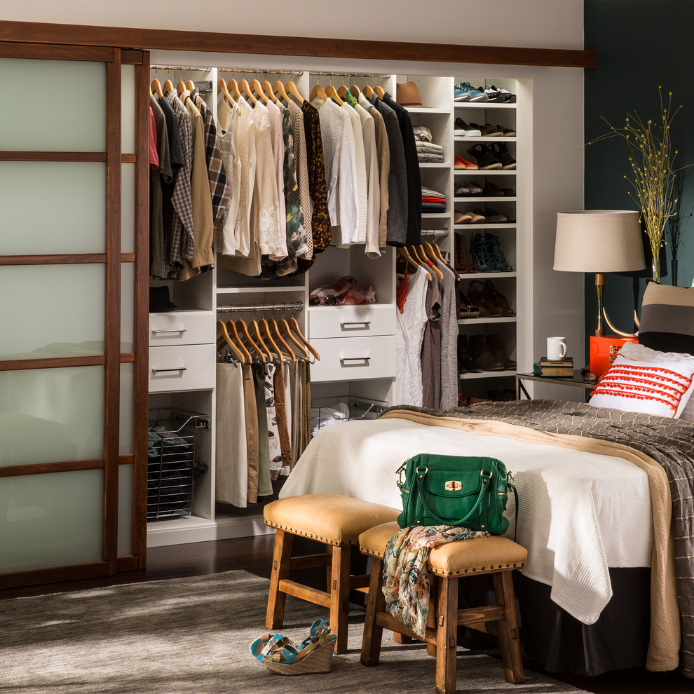 White ReachIn Closet Grand Rapids by EasyClosets Houzz
