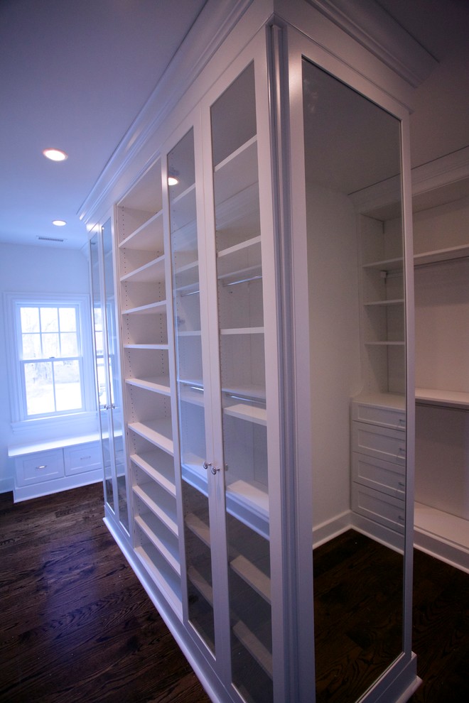White Walkin with Center Island - Traditional - Closet - Newark - by