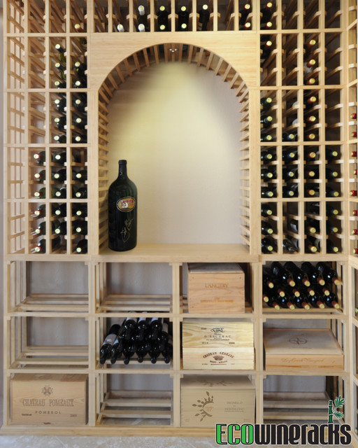 Wine Closet Ideas Classique Cave à Vin New York par Summit Wine
