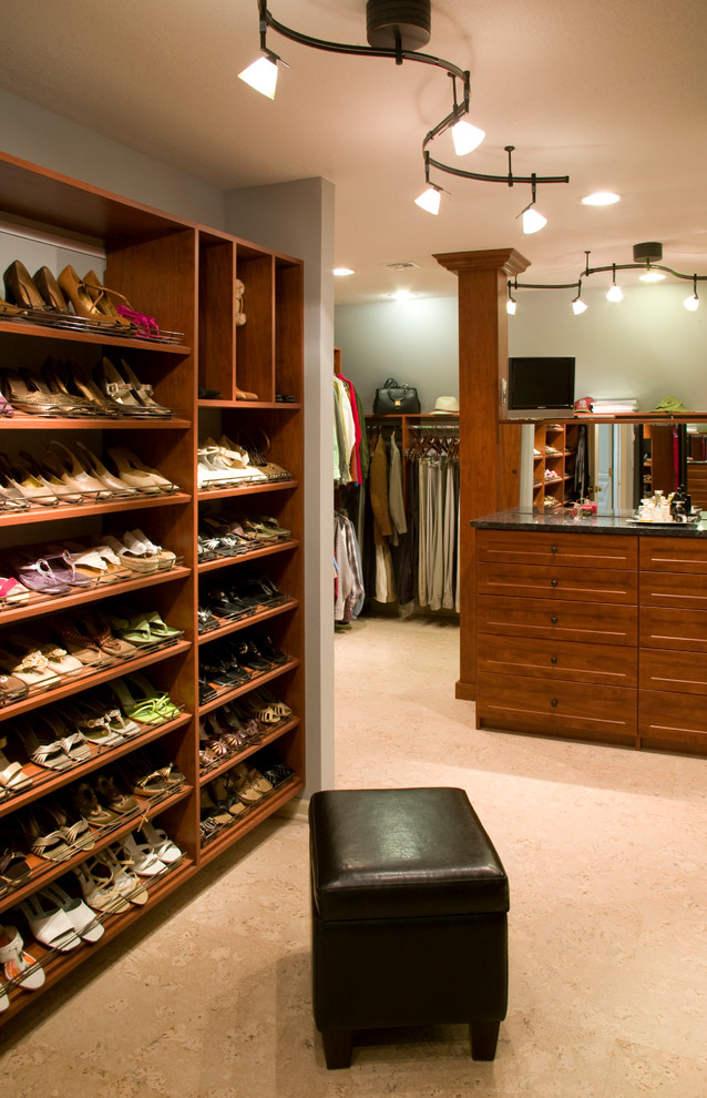 Yungmeyer Basement and Closet Traditional Closet Kansas City by