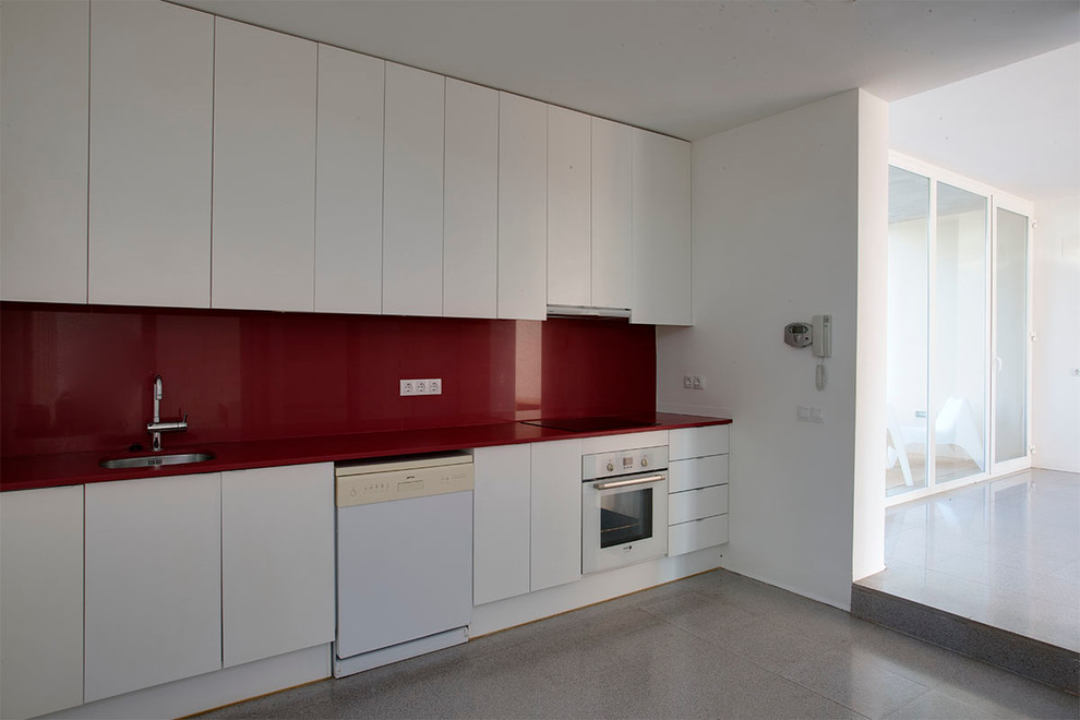 Contemporary kitchen in Barcelona.