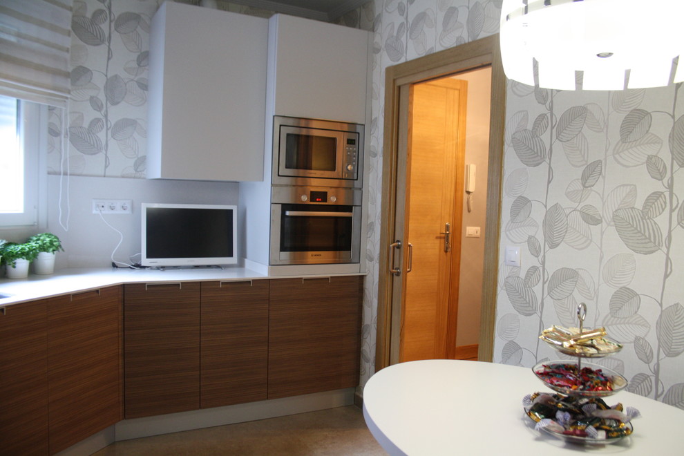 This is an example of a traditional kitchen in Bilbao.