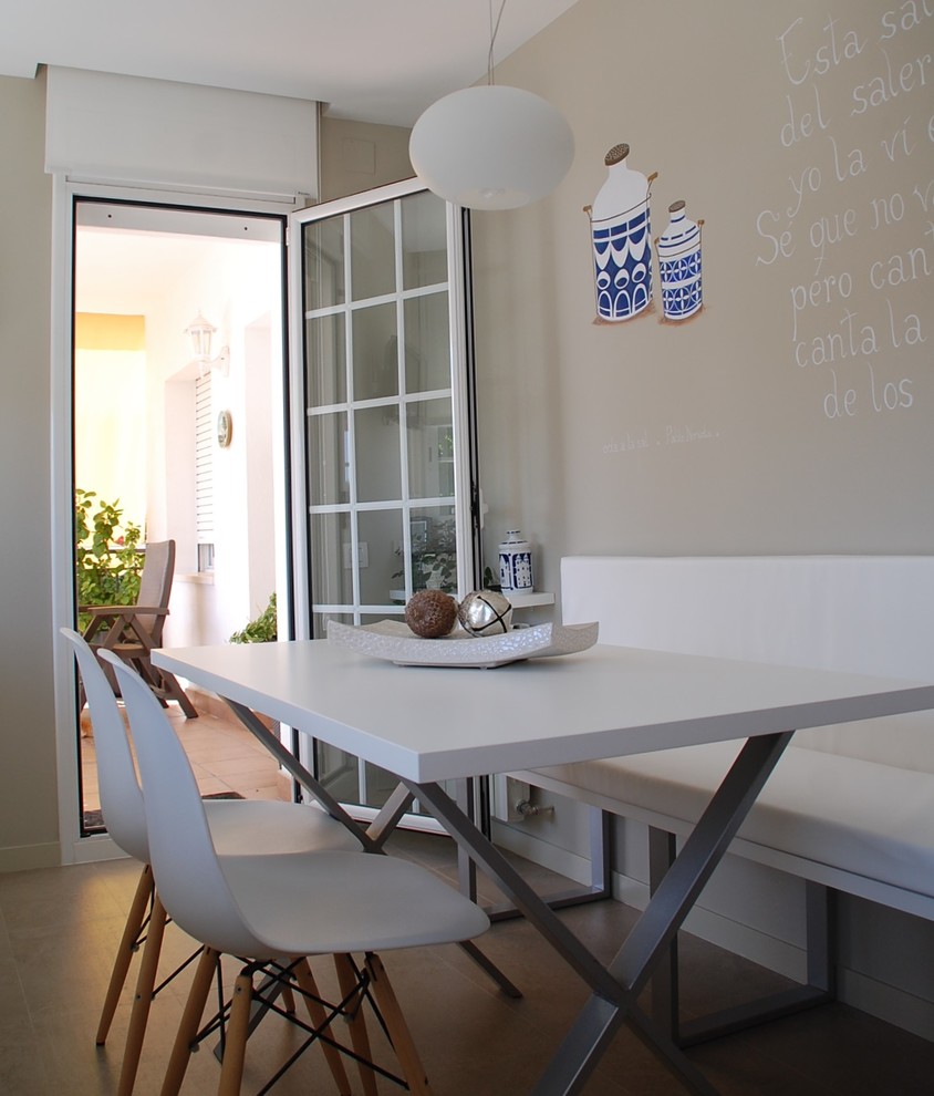 Mesa De Cocina Con Banco A Medida Modern Kitchen Barcelona By mesa-de-cocina-con-banco-a-medida-modern-kitchen-barcelona-by
