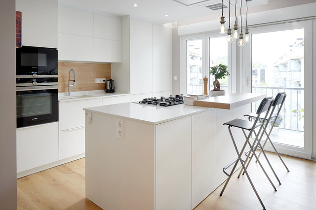 Reforma Integral de un piso en Av. Zarautz - Contemporáneo - Cocina