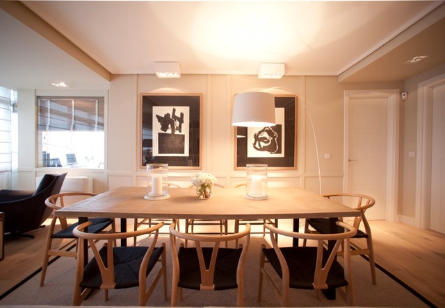 Diseño interior de comedor en madera - Contemporáneo - Comedor - Bilbao -  de Sube Interiorismo | Houzz