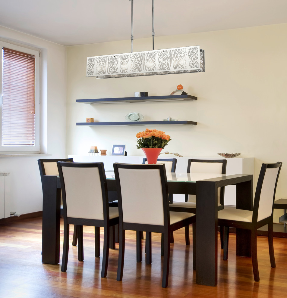 Design ideas for a modern dining room in Other.