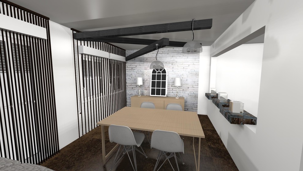 Photo of an industrial dining room in Other.
