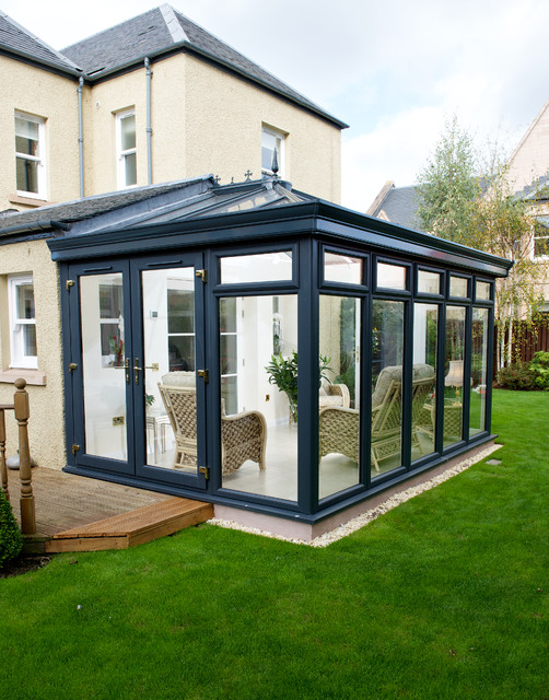 Before & After Modern Conservatory Other by CR Smith Houzz UK