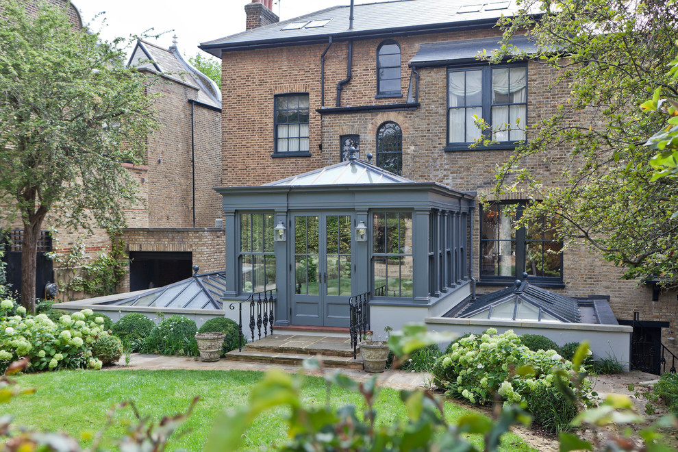 Dual Level Orangery and Rooflights Transform a London Townhouse