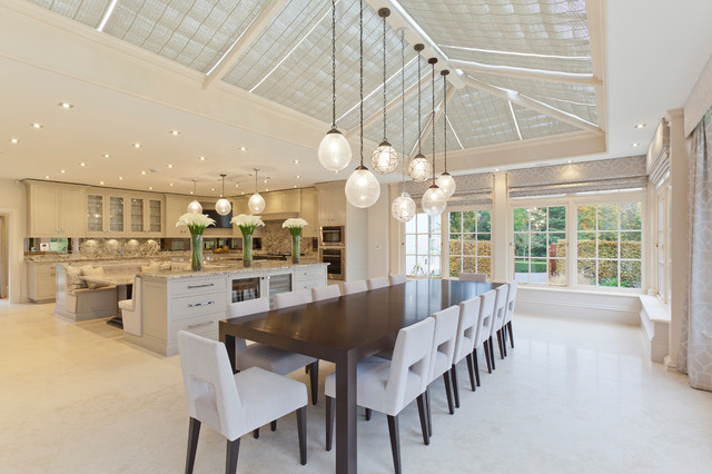 Georgian Orangery- Open Plan Kitchen/Dining Space - Transitional -  Conservatory - West Midlands - by Vale Garden Houses | Houzz UK