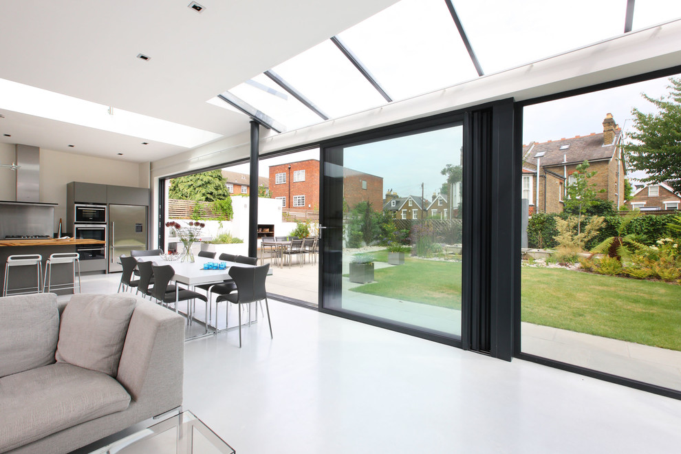 Mortlake Road, Kew Contemporary Conservatory London by PAD