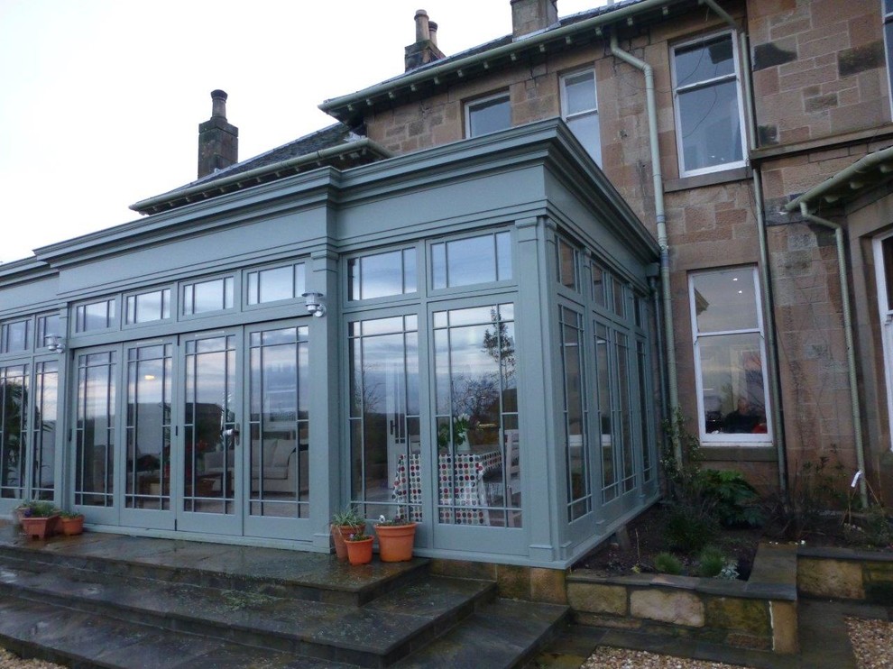 This is an example of a traditional conservatory in London.