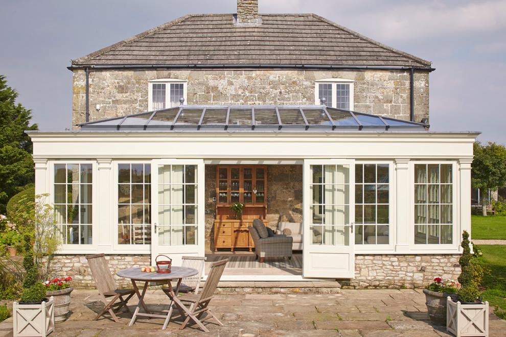 Inspiration for a farmhouse conservatory in Other.