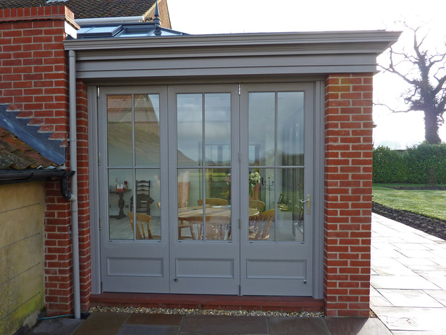 Stunning orangery with roof lantern, joinery and fascia in Norfolk. -  Traditional - Conservatory - Kent - by Just Roof Lanterns | Houzz IE