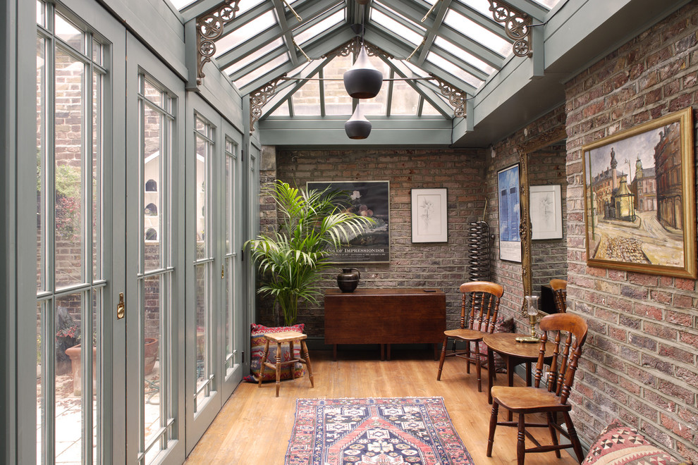 Design ideas for a classic conservatory in London.