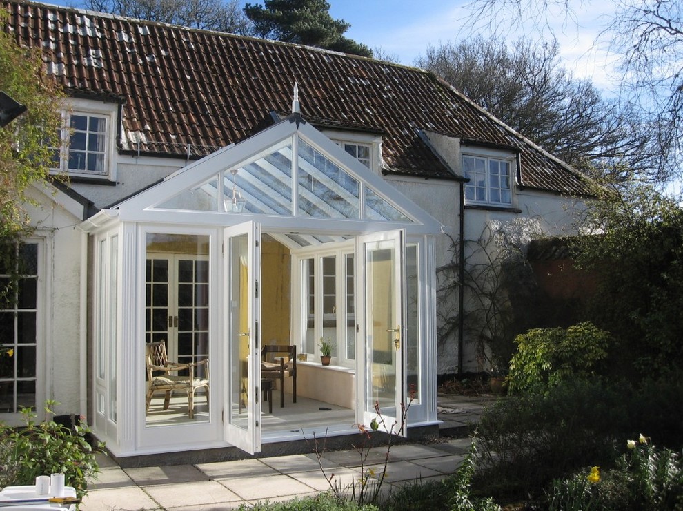 Inspiration for a rural conservatory in West Midlands.
