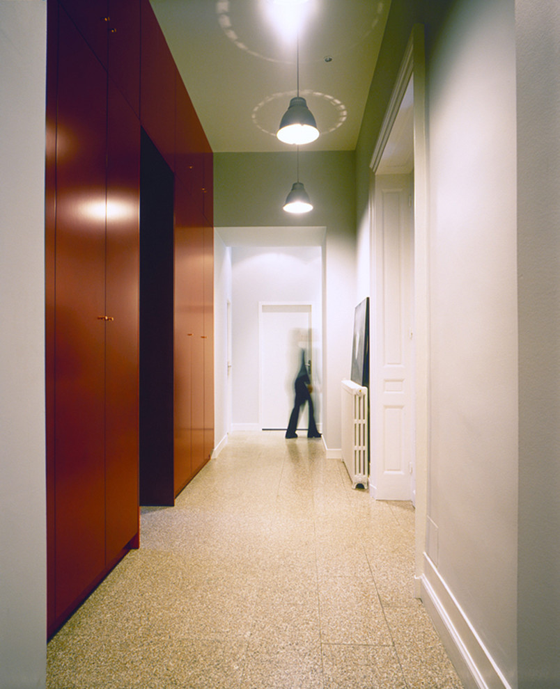 Réalisation d'un couloir design.
