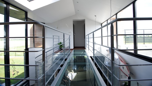 Dalle de sol en verre - Contemporain - Couloir - Lille - par Atelier du  Verre Création | Houzz