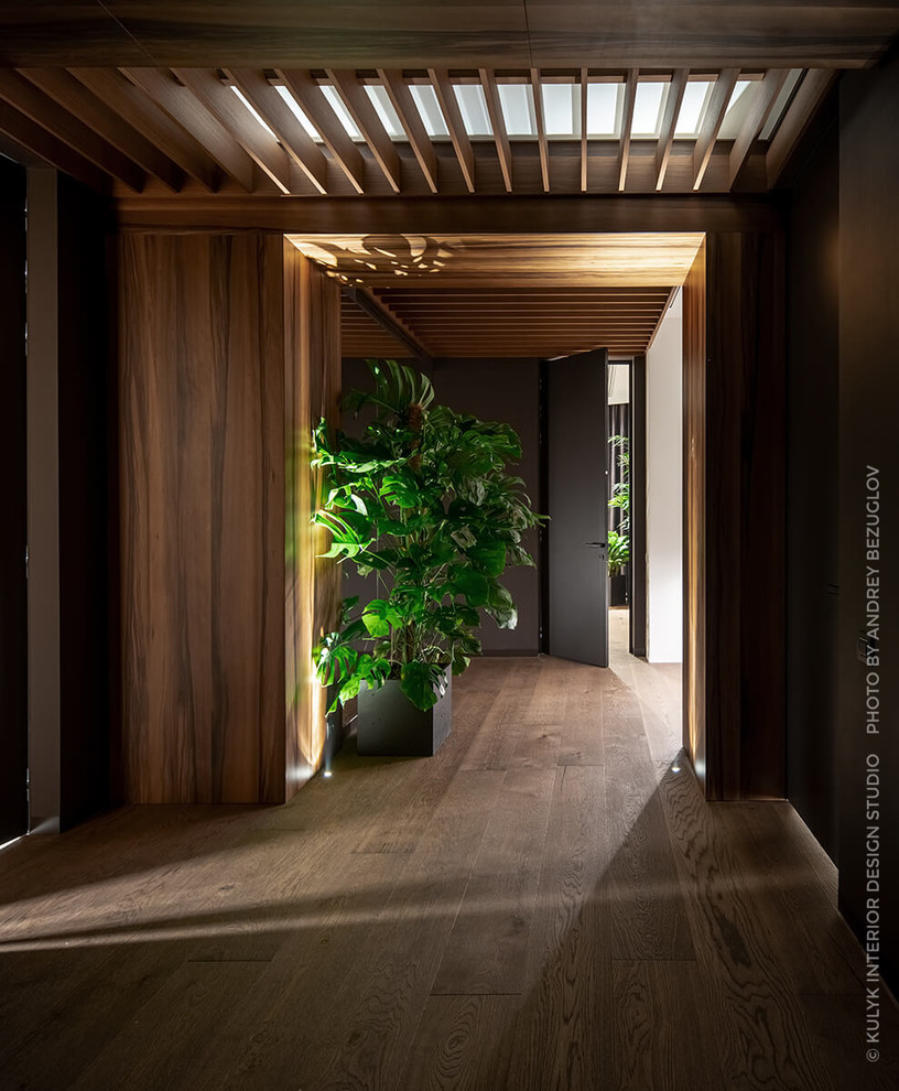 Idée de décoration pour un couloir design.