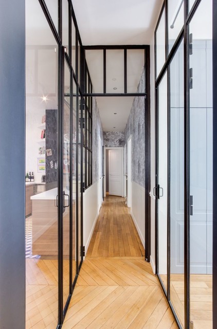 RUE DE LA TOUR Paris 16 - Modern - Hall - Paris | Houzz