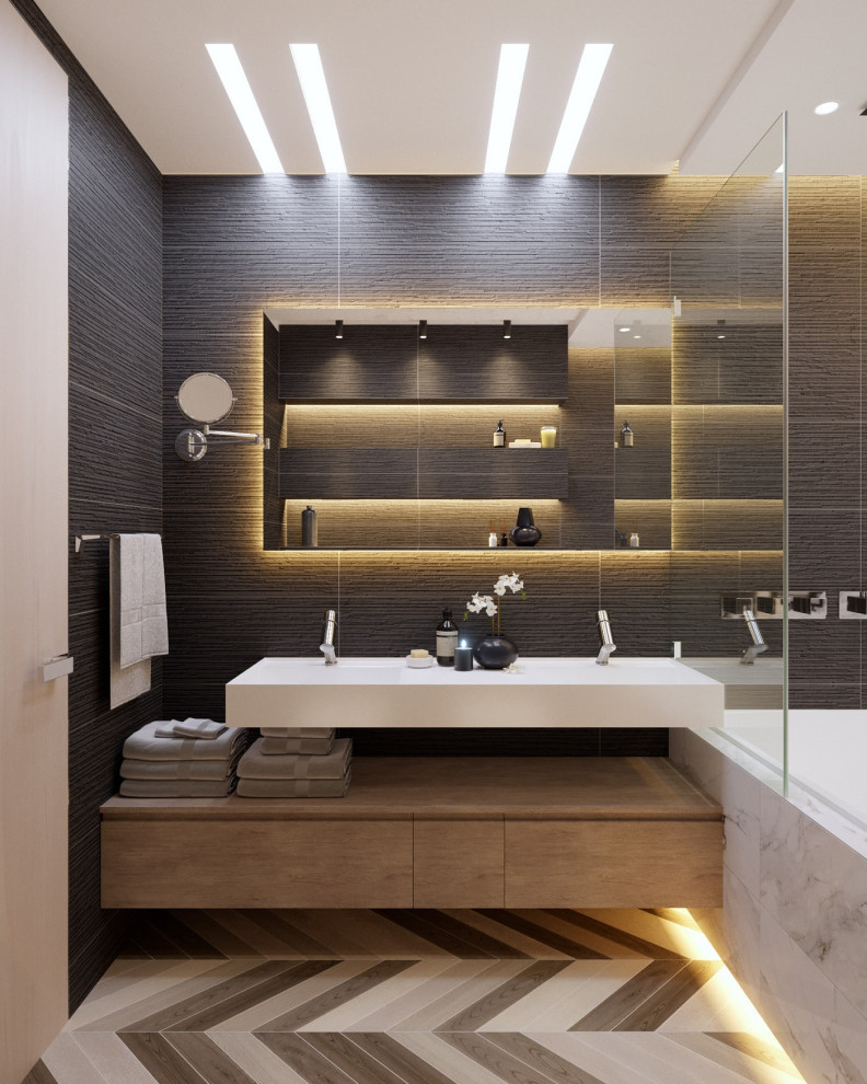 Modernes Badezimmer in Valencia