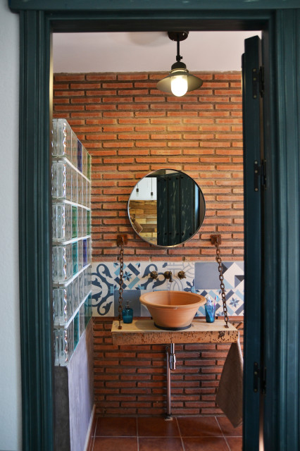 Cuarto de baño en una casa de campo - Contemporáneo - Cuarto de baño -  Madrid - de DECO & ECO | Houzz