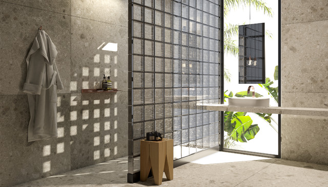 Glass Blocks - Baños con Bloques de Vidrio - Contemporary - Bathroom -  Other - by BORMIOLI ROCCO GLASS BLOCK