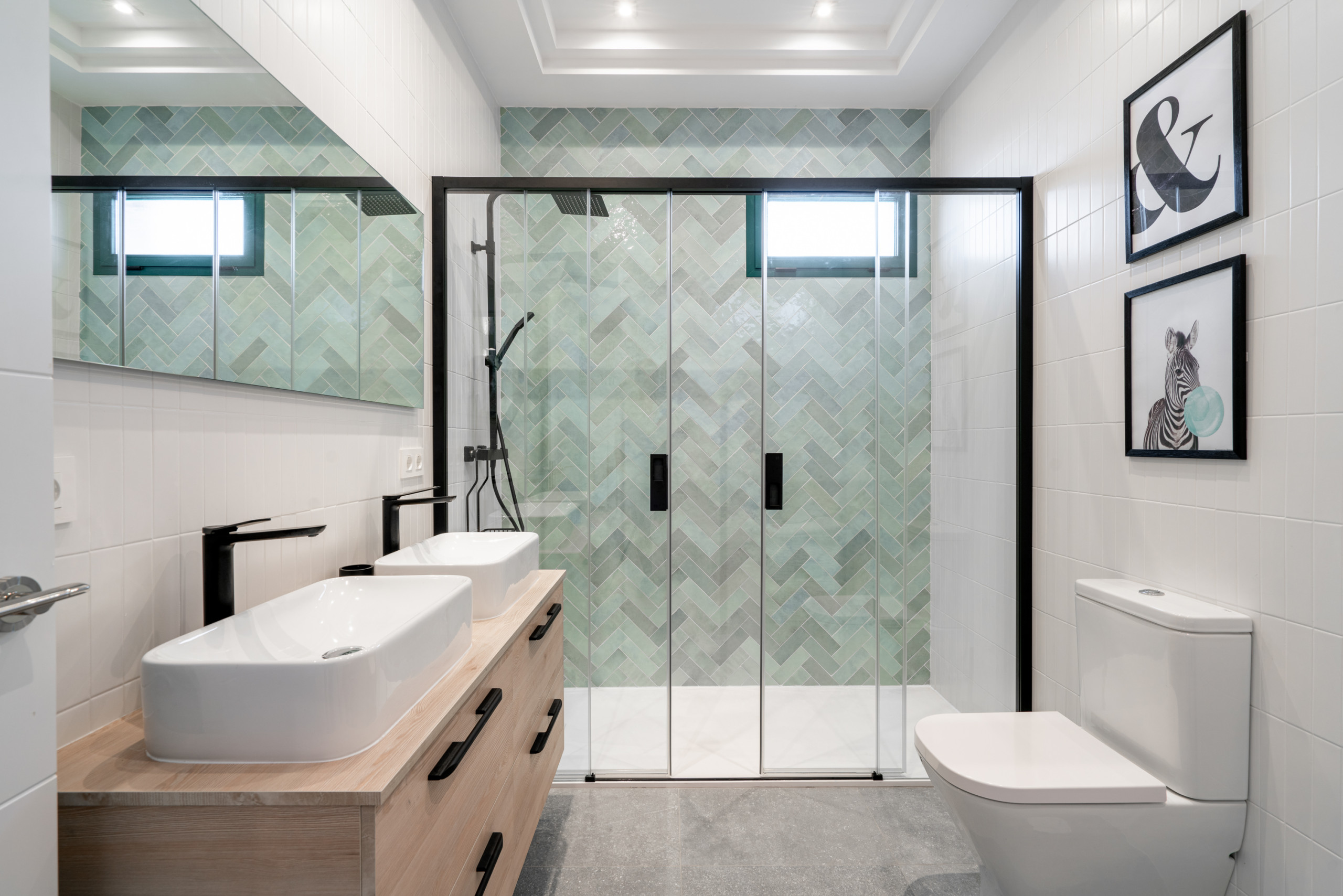 Fotos de baños | Diseños de baños con baldosas y/o azulejos blancos - Julio  2023 | Houzz ES