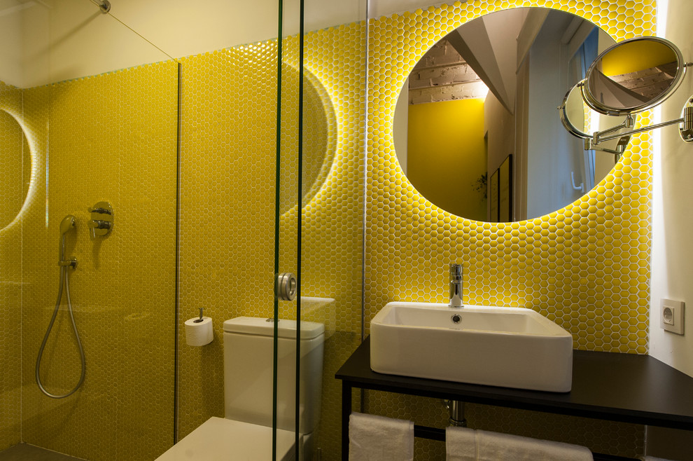 This is an example of a contemporary bathroom in Other.